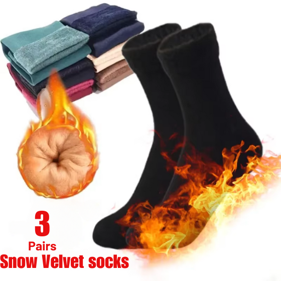 3-Pair Thermal Winter Socks Kit