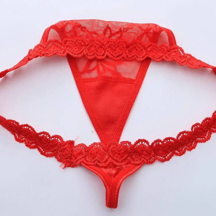 Thong Panties Seduction Provocative Featuring Custom Name