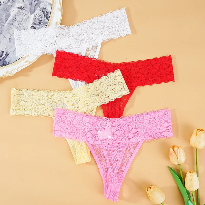 Buy 1, Get 3 - Allure Sensual Lace Panty